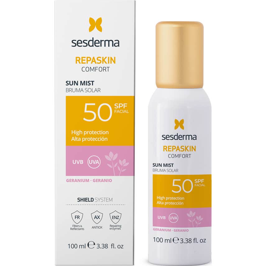 Sesderma Repaskin Comfort Bruma Solar Geranio SPF50 100ml