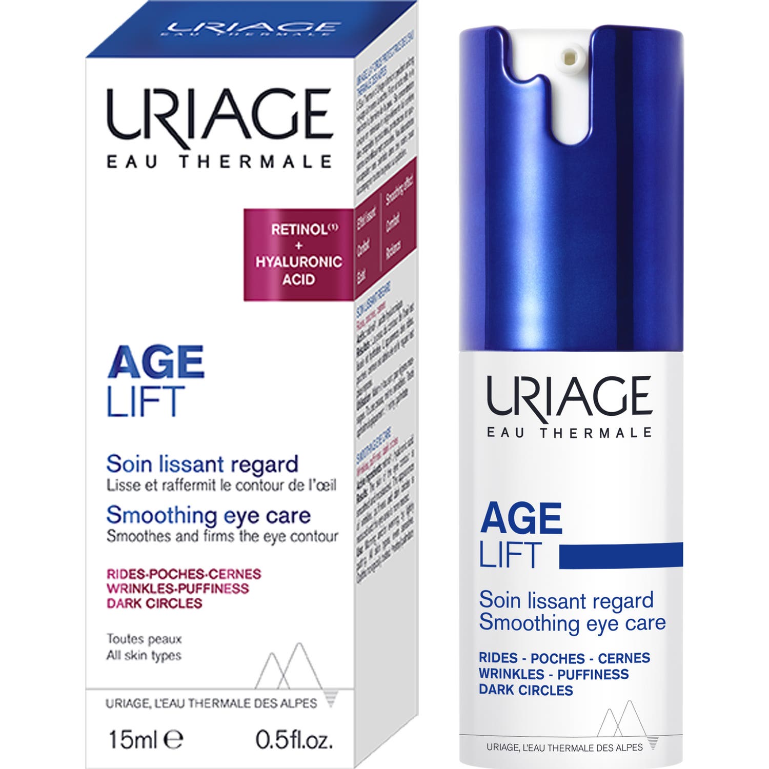 Uriage Age Lift Soin Lissante Yeux Regard 15ml