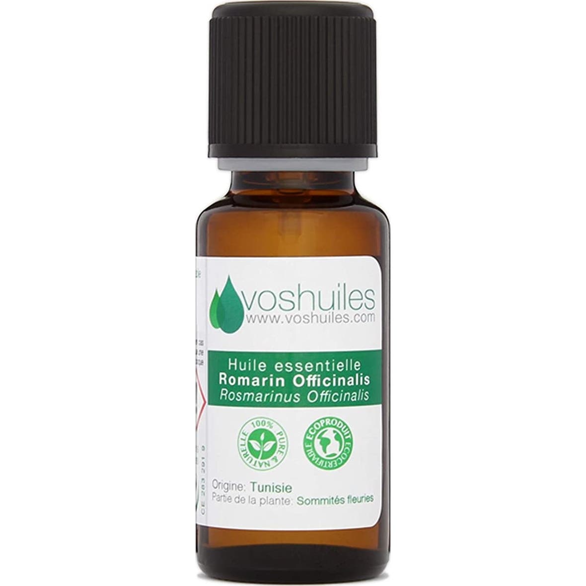 Voshuiles Huile Essentielle De Romarin Officinalis À Cinéole 10ml