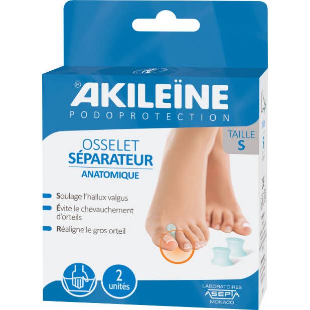 Akileïne Podoprotection Osselet Séparateur Taille S 2 Unités