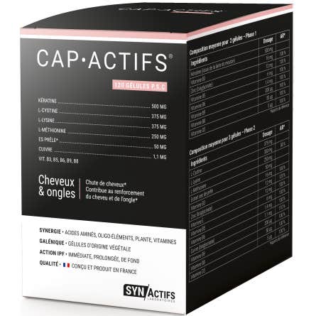 SynActifs CapActifs Cheveux 120 Gélules