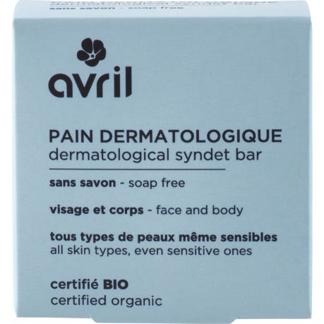 Avril Pain Dermatologique Bio 65g