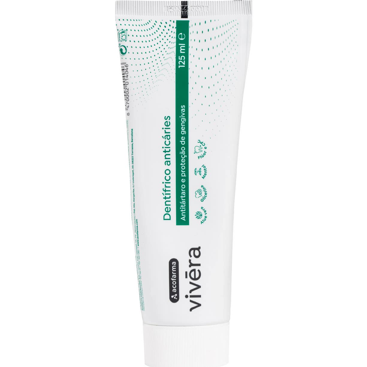 Vivera Dentifrice Anti-Cavité 2x125ml
