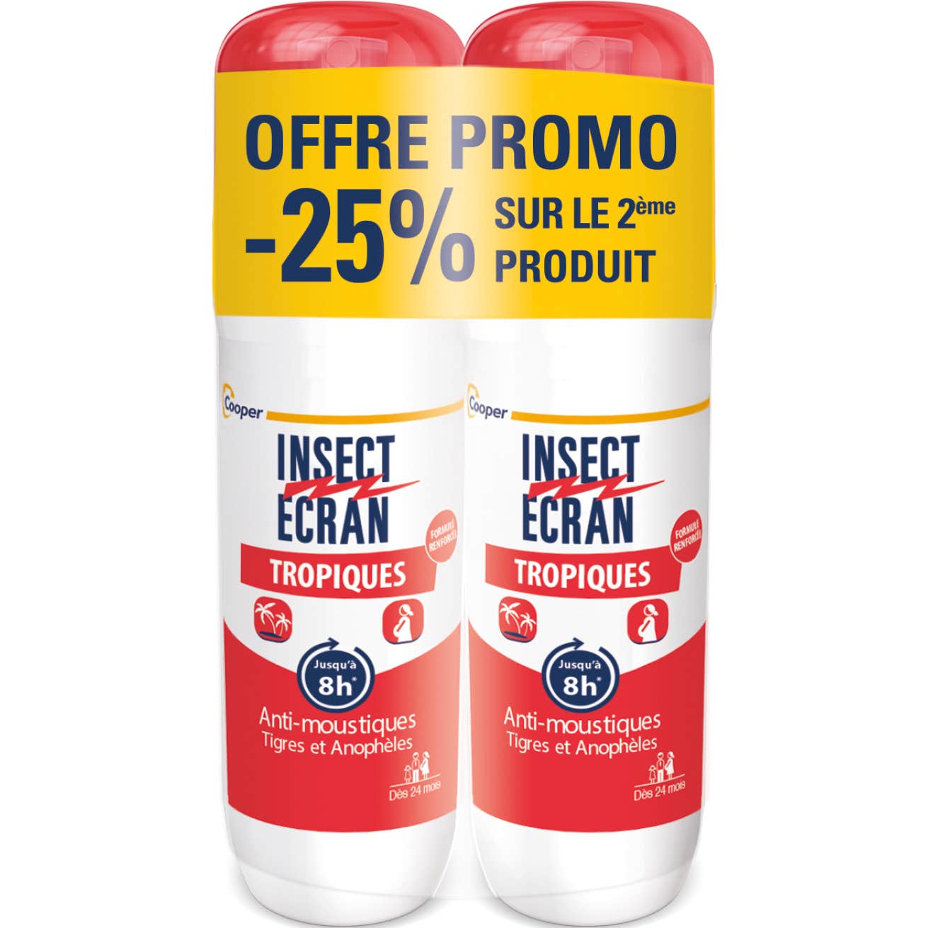 Insect Écran Spécial Tropiques 2x75ml