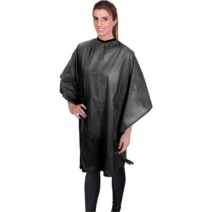 Eurostil Cape en plastique 130x112cm Noir 1pc