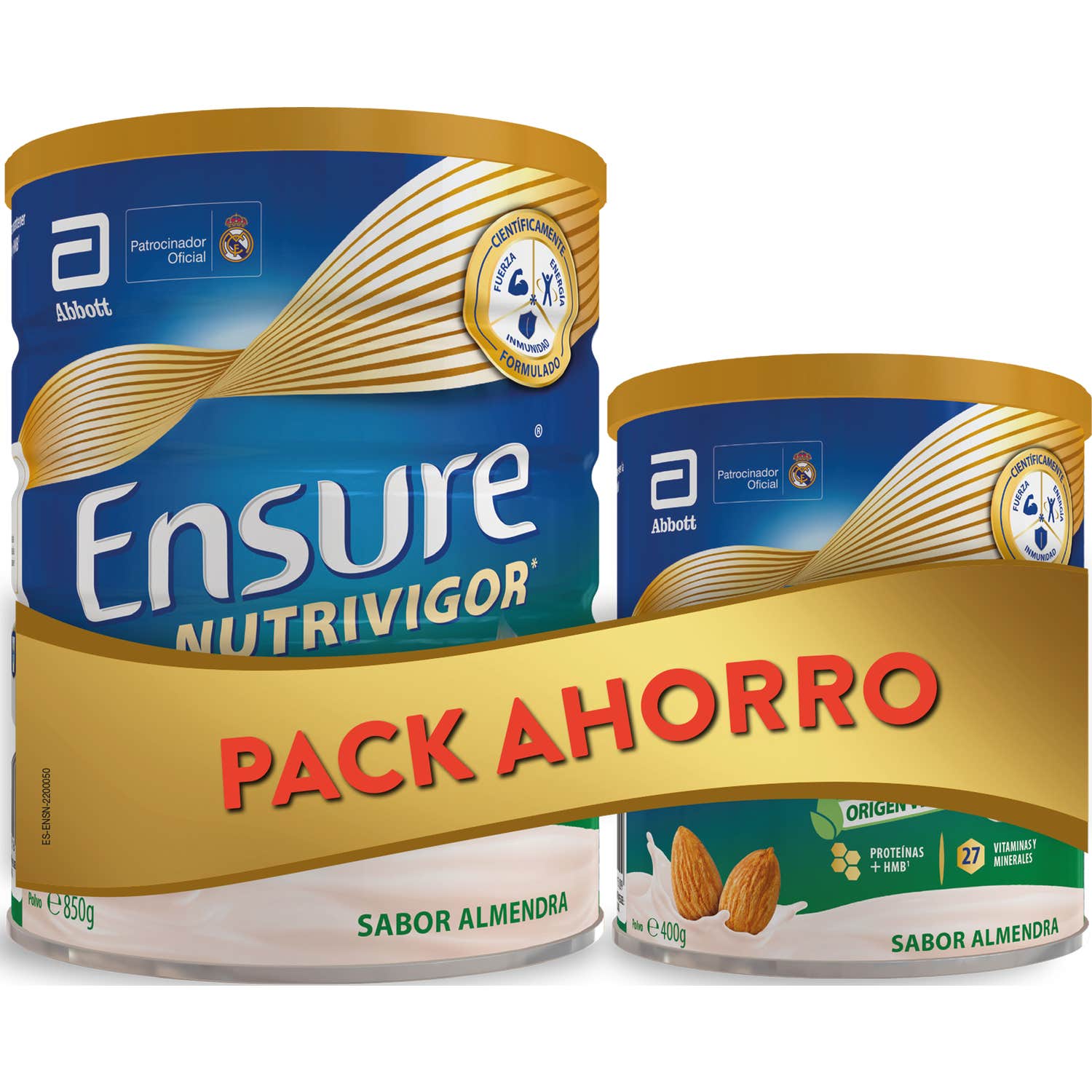 Ensure Nutrivigor Pack Origine Végétale 850g + 400g