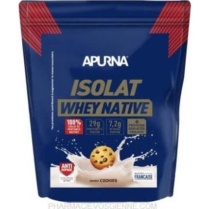 Apurna Isolat Whey Proteine Cookies & Cream 720G