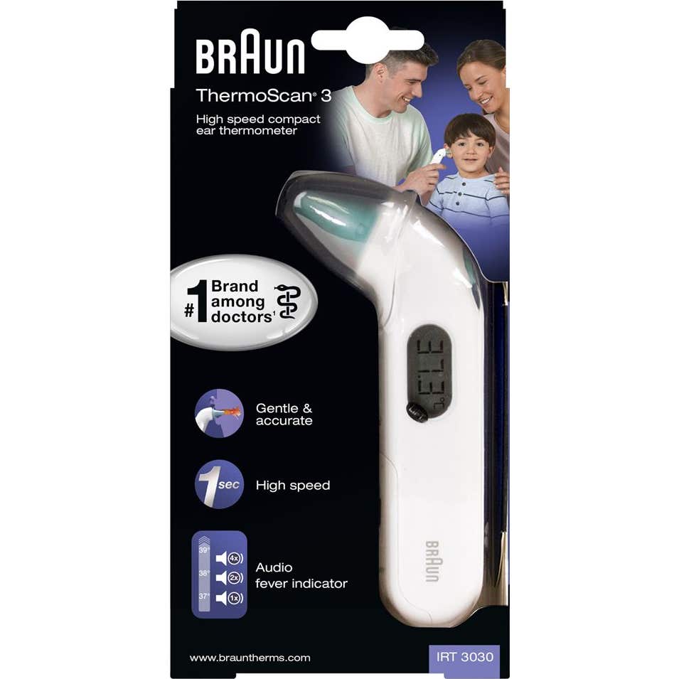 Braun ThermoScan 3 IRT 3030 Thermomètre Auriculaire