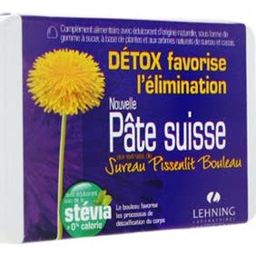 Lehning Pâte Suisse Détox Gommes 40unts