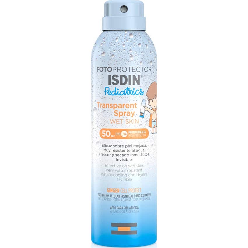 Isdin Fotoprotector Pediatrics Spray Transparent Wet Skin SPF50 250ml