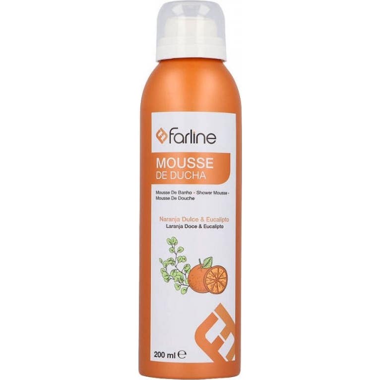 Farline Mousse Banho Laranja Doce Eucalipto 200ml