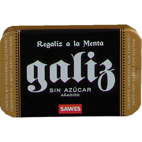 Licorice Sawes sans boîte à sucre 20g