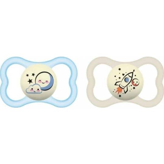 Mam Succette Supreme Nuit 18m+ Silicone 2uts