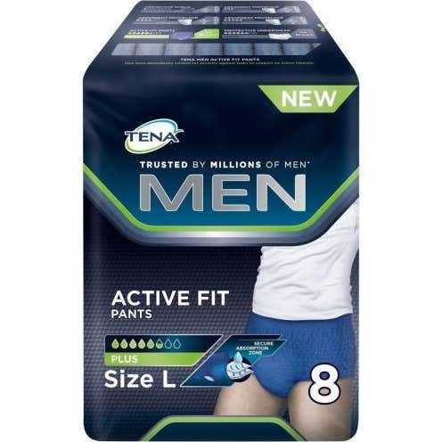 Tena Pantalón hombre Plus L Sach8