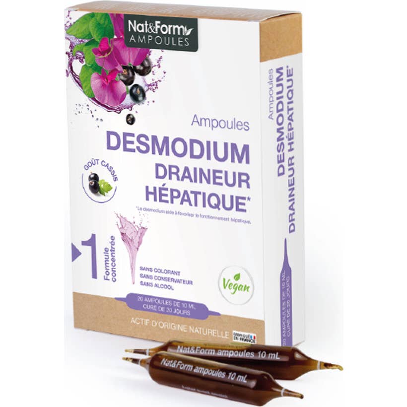 Nat&Form Desmodium Ampollas 20 Ampollas