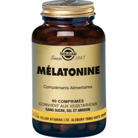 Solgar Mélatonine 1mg 60 Comprimés