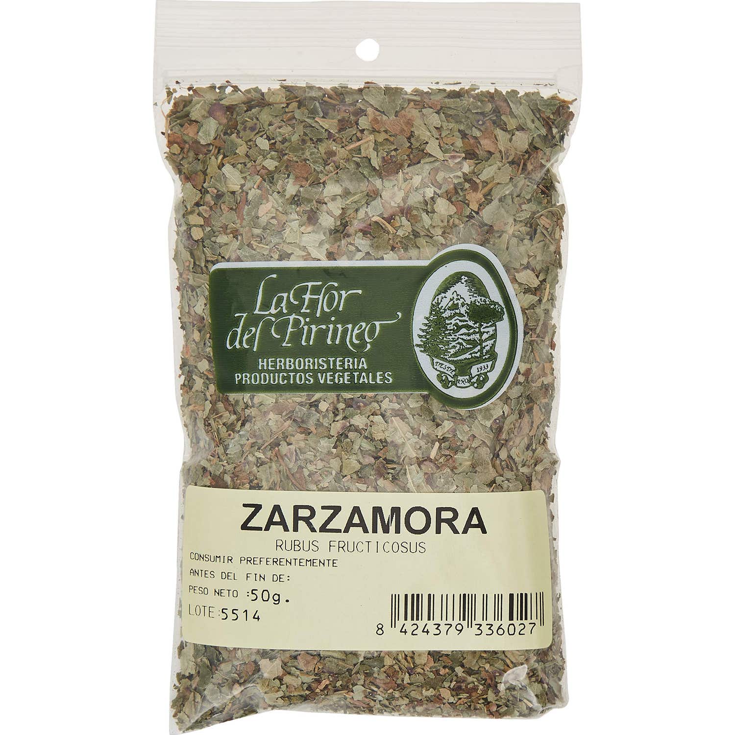 La Flor del Pirineo Herbe de Mûre 50g