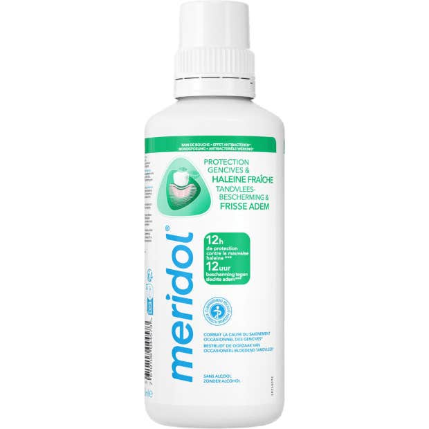 Meridol Bain de Bouche Protection Gencives & Haleine Fraîche 400ml