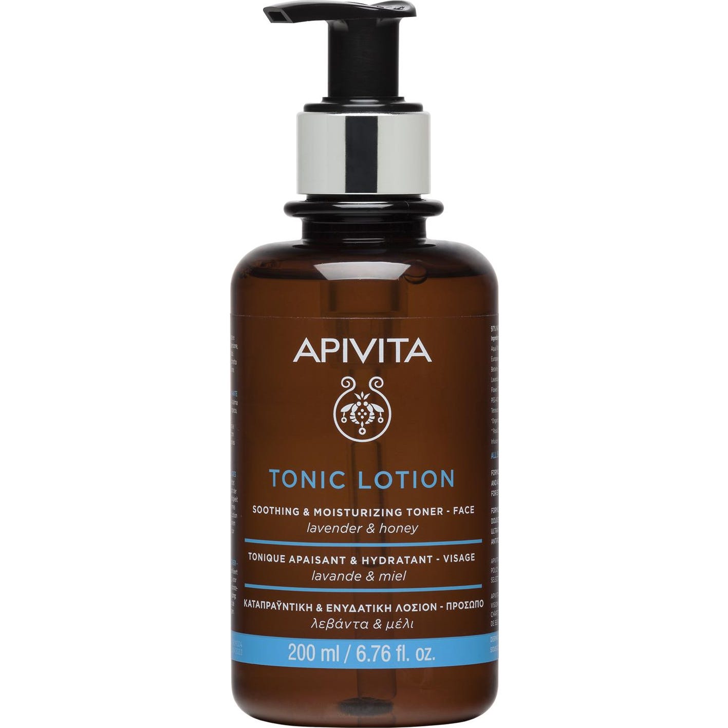 Apivita Lotion tonique à la lavande et au miel 200ml