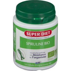 Spiruline Superd Ecocert Gelul 120