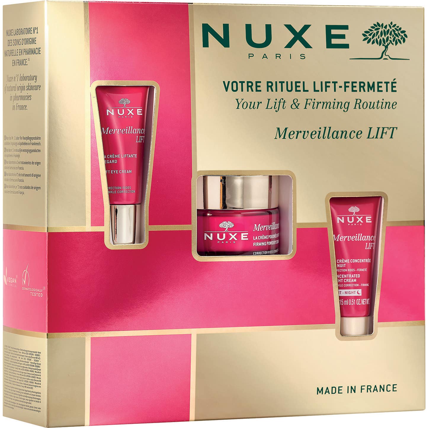 Nuxe Coffret Merveillance Lift Votre Rituel Lift-Fermeté