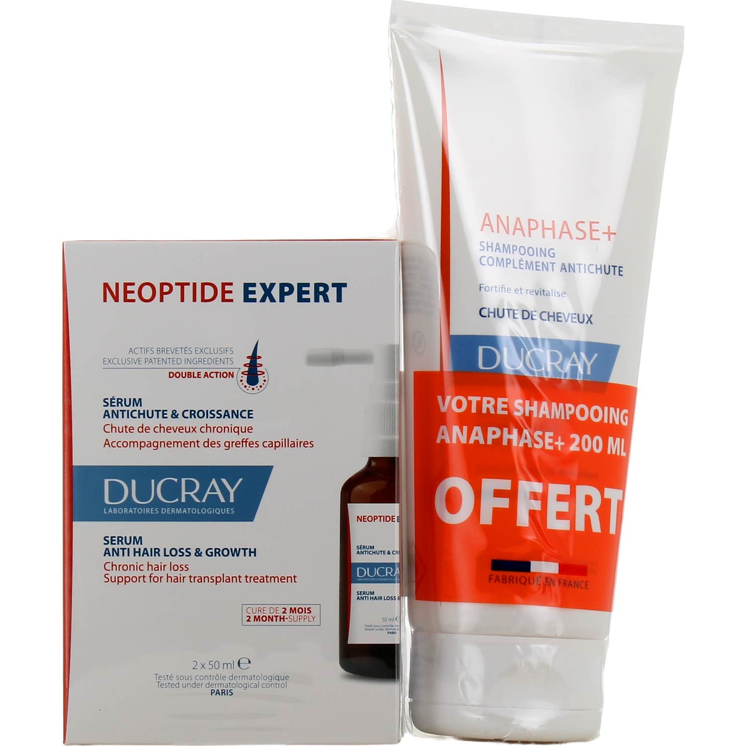Ducray Pack Neoptide Expert Sérum + Shampooing Anaphase