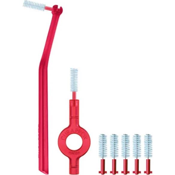 Curaprox Cps 405 Perio Start Brossette Interdent Rouge Cerise 5 Unités