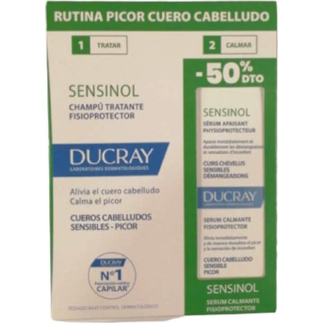 Ducray Pack Sensinol Shampooing + Sérum