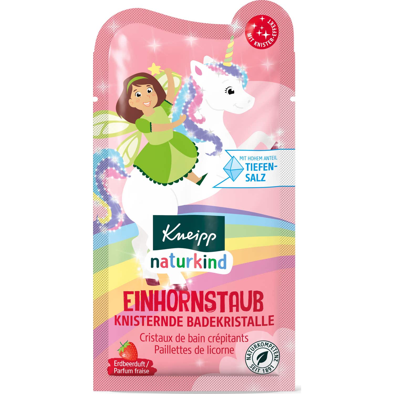 Kneipp Kids Sales de Bagno Lentejuelas de Unicornio Fresa 60g