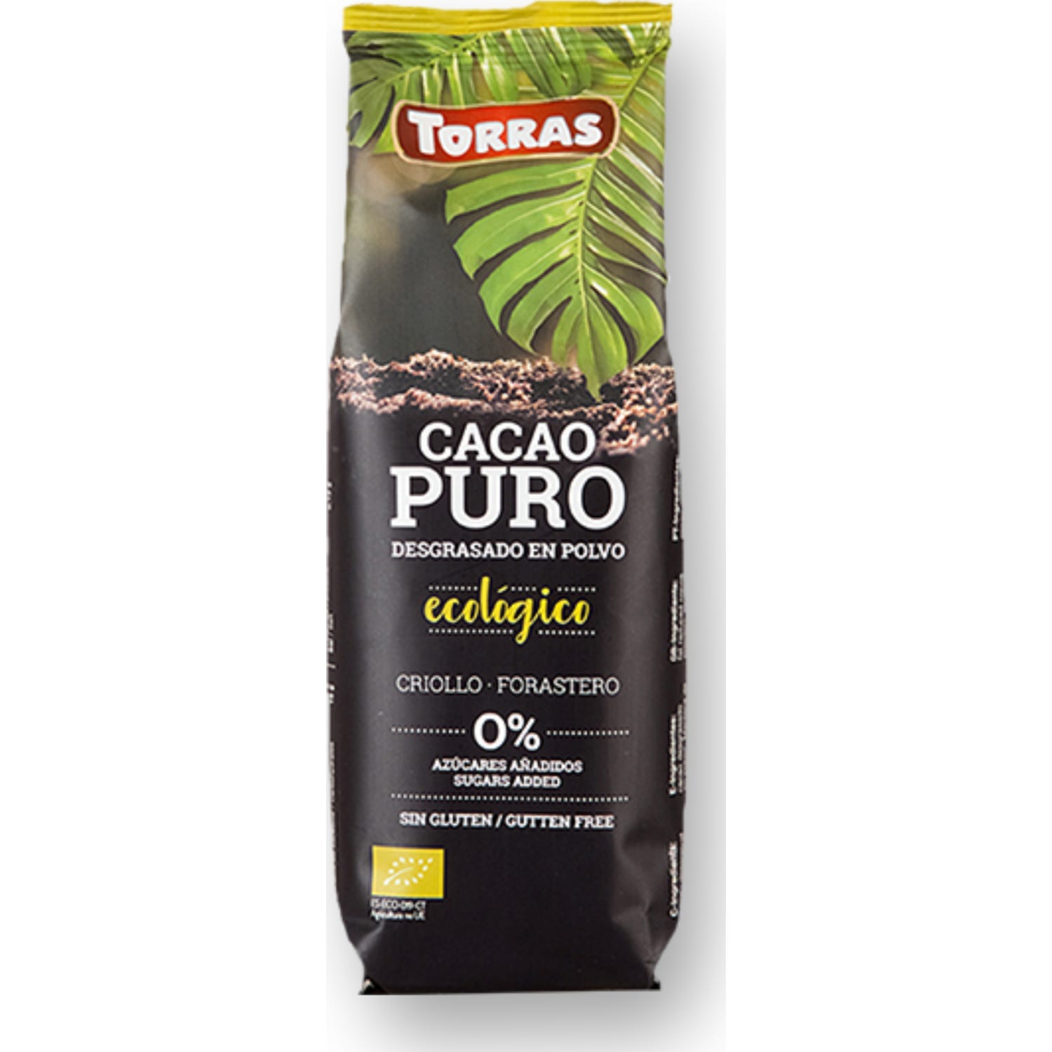 Torras Pure Poudre de cacao sans gras 150g