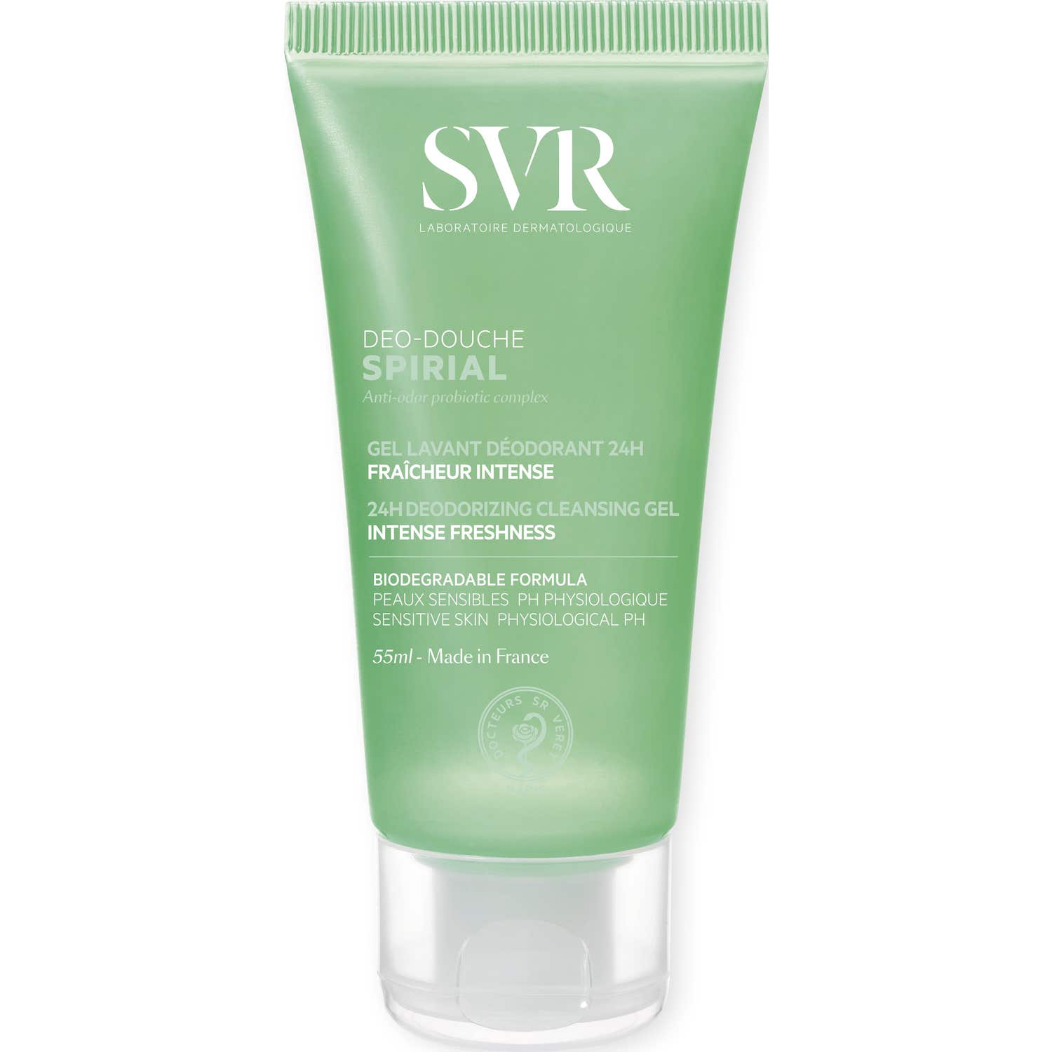 SVR Spirial Déo-Douche Gel Lavant Déodorant 55ml