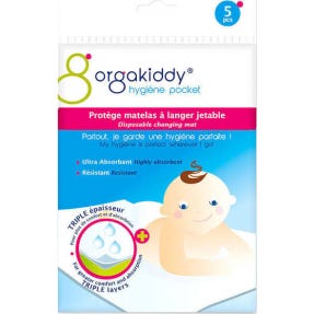 Orgakiddy Protege Matelas A Langer Jet Blc 5
