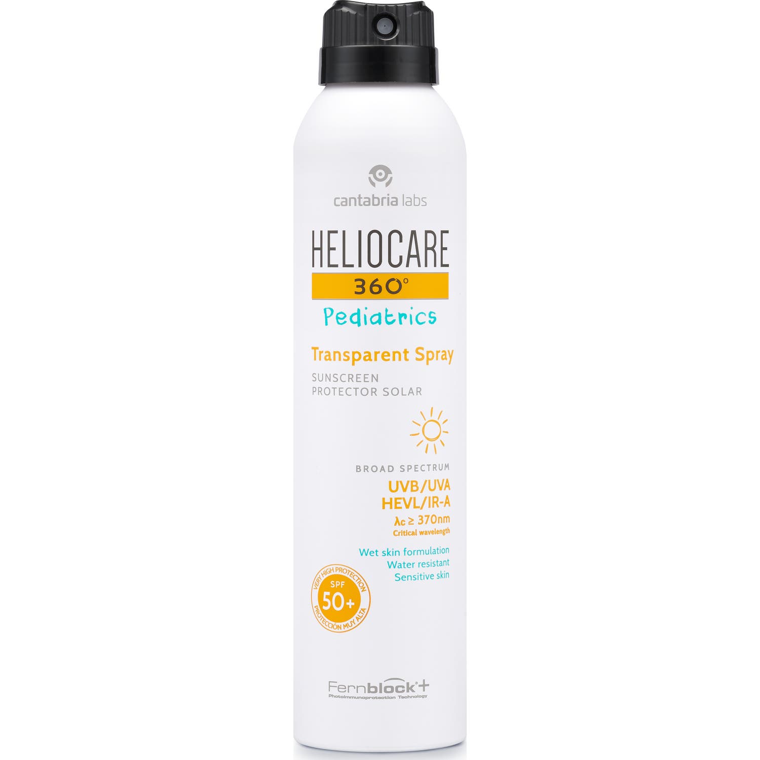 Heliocare 360º Pediatrics Transparent Spray SPF50+ 200ml