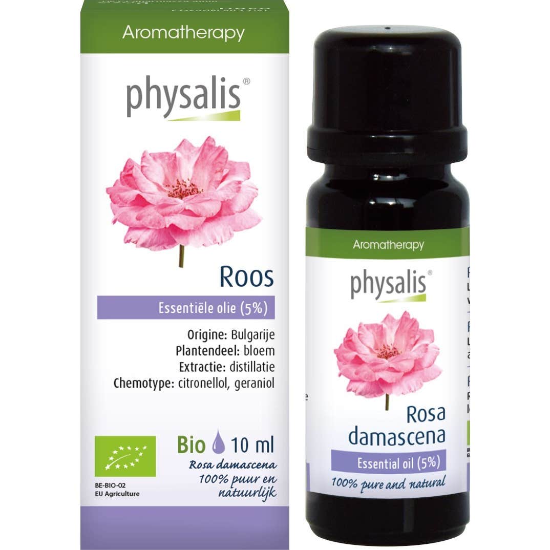 Physalis Rose Huile Essentielle Bio 5% 10 ml