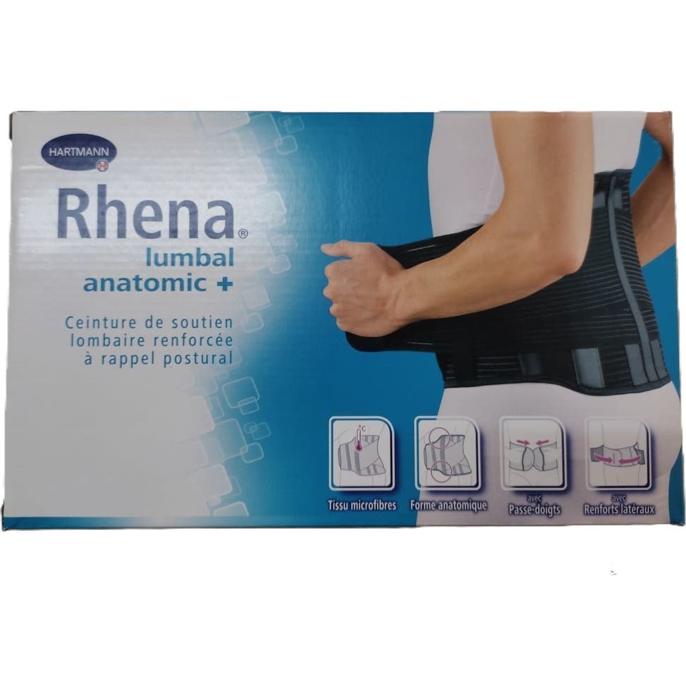 Rhena Ceinture Lombaire Anatomique Plus Noir T1 1ut