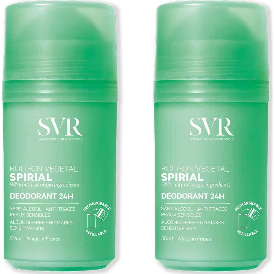 SVR Spirial Déodorant 24h Végétal Roll-On 2x50ml