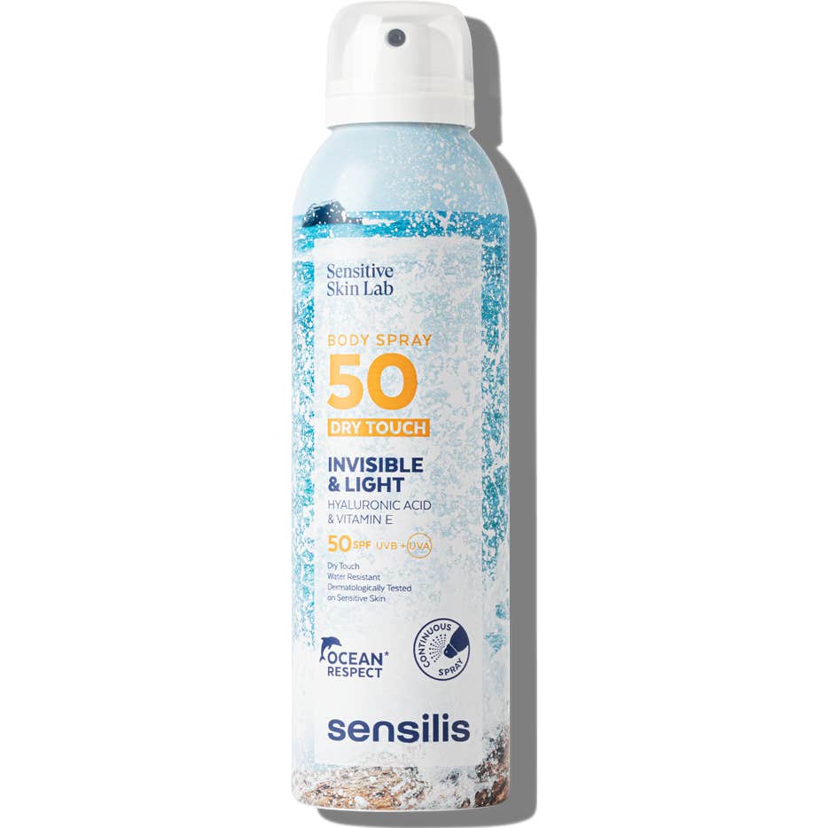 Sensilis Body Spray Dry Touch SPF50 200ml