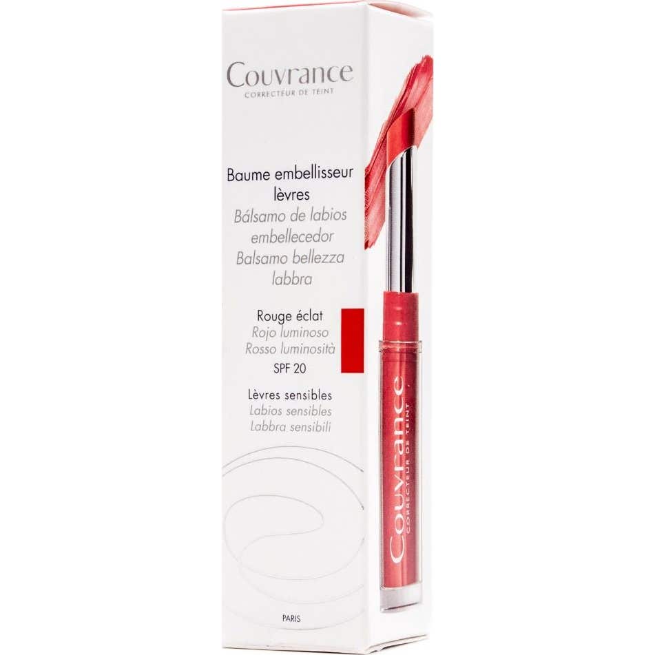Avène Couvrance Baume Embellisseur Lèvres Rouge Éclat 3g