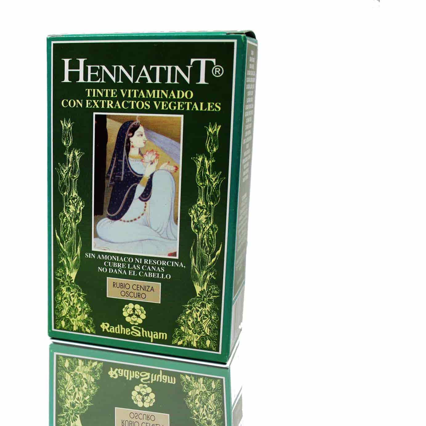 Radhe Shyam Hennatint Teinture Cheveux Blond Cendr� Fonc� 120ml