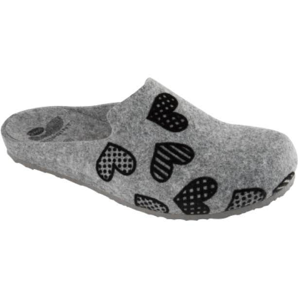 Scholl Laye Mule Bioprint Gris Taille 36 1 Paire