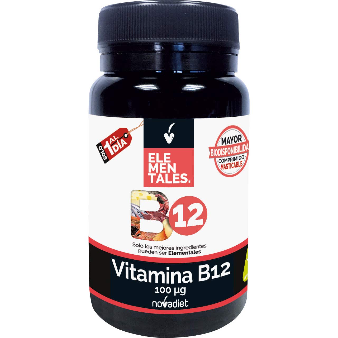 Novadiet Vitamine B12 100 Mcg 120 Comprimés