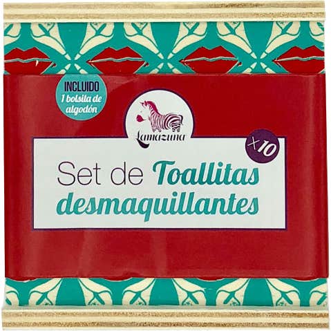Lingettes démaquillantes Lamazuna Set
