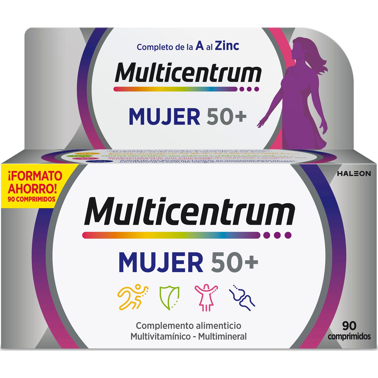 Multicentrum Femmes 50+ 90 Comprimés