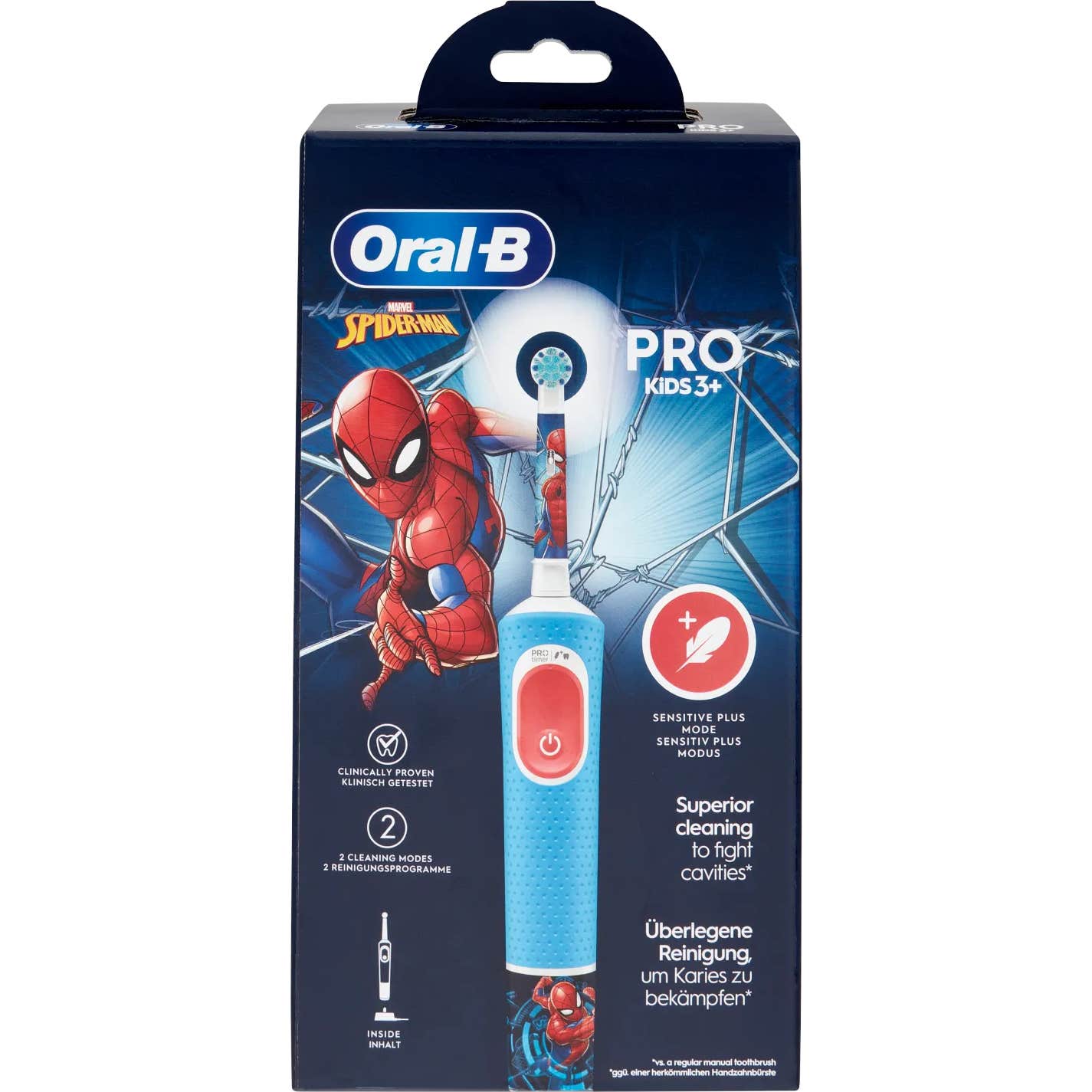 Oral-B Brosse à Dents Électrique Vitality Spiderman 1ut