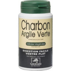 Verte Naturado Charbon Argile 120Caps