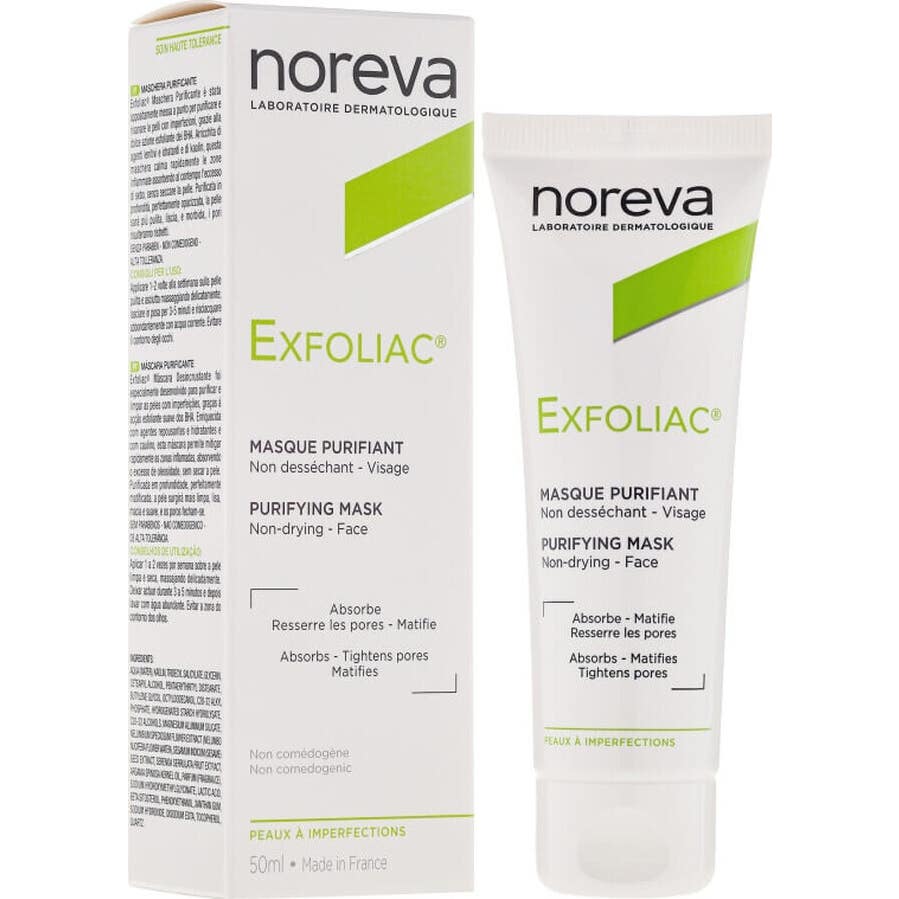 Noreva Exfoliac Masque Purifiant 50Ml