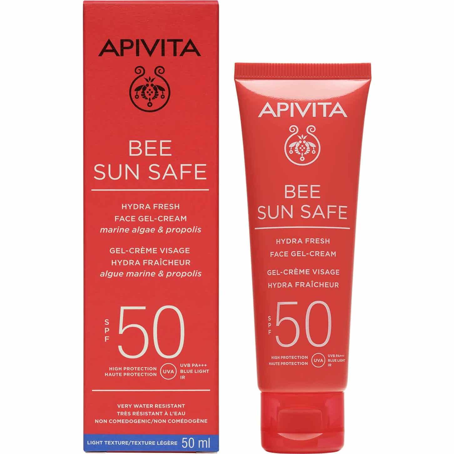 Apivita Bee Sun Safe Face Cream Gel incolore SPF50 50ml