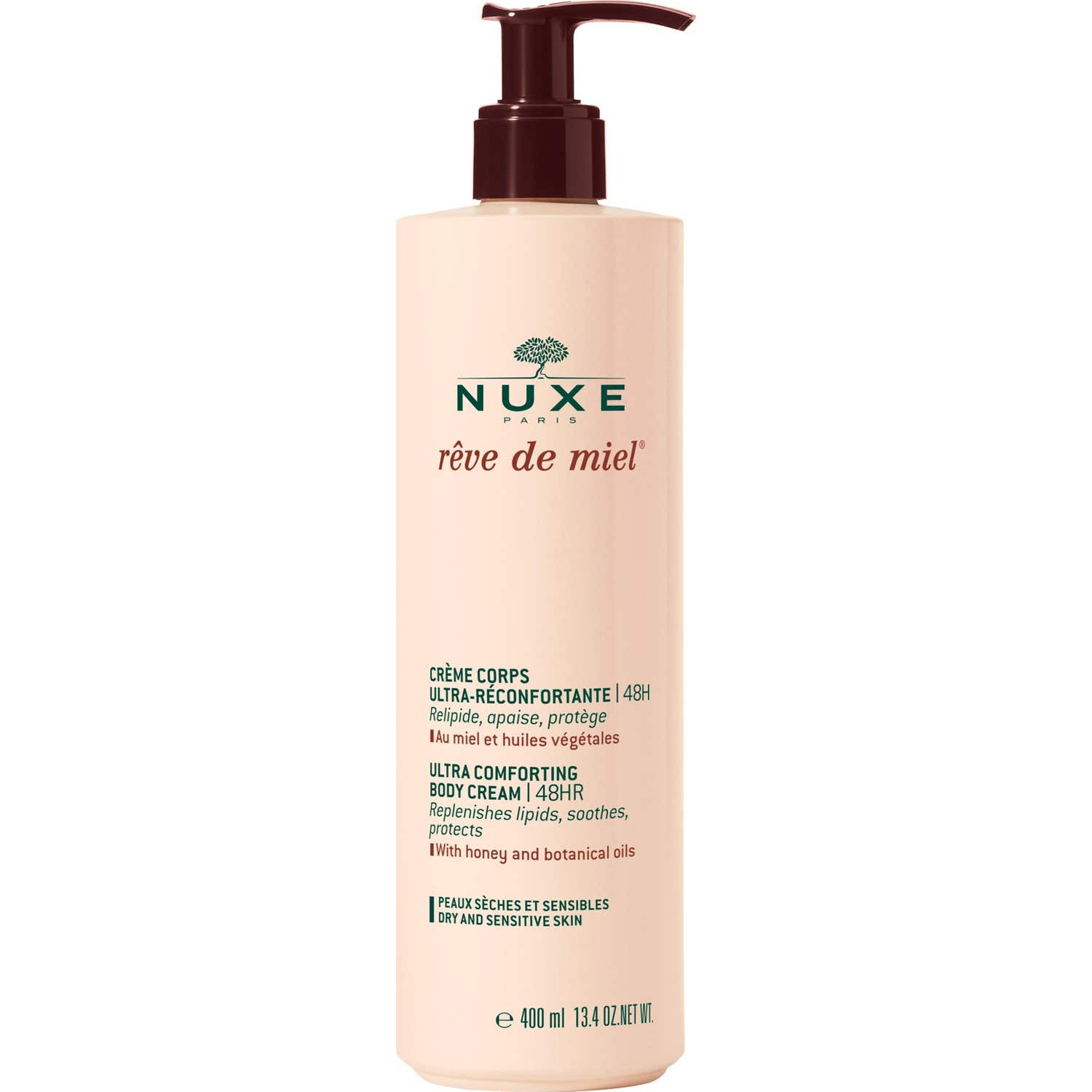 Nuxe Rêve De Miel Crème Corps Ultra-Réconfortante 400ml