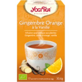 Yogi Tea Gingembre Orange · La Vanille 17 Sachets 30,6G