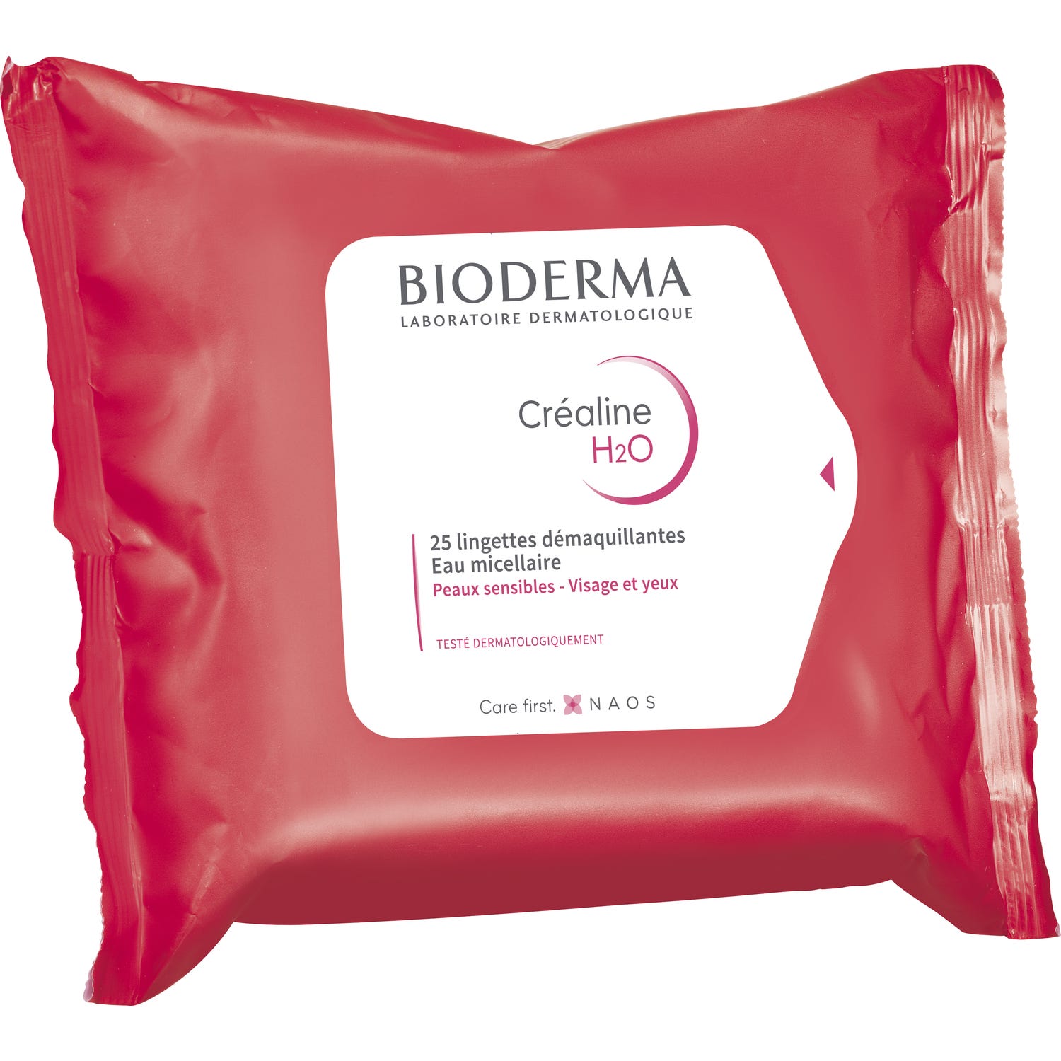 Bioderma Créaline H2O 25 Lingettes Démaquillantes